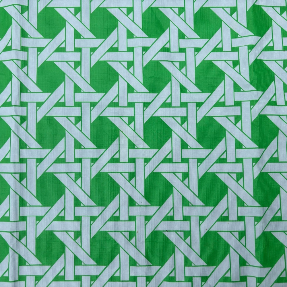 Vinyl Umbrella Picnic Table Cloth with Zipper Closure Oblong 60x84 NEW Lattice